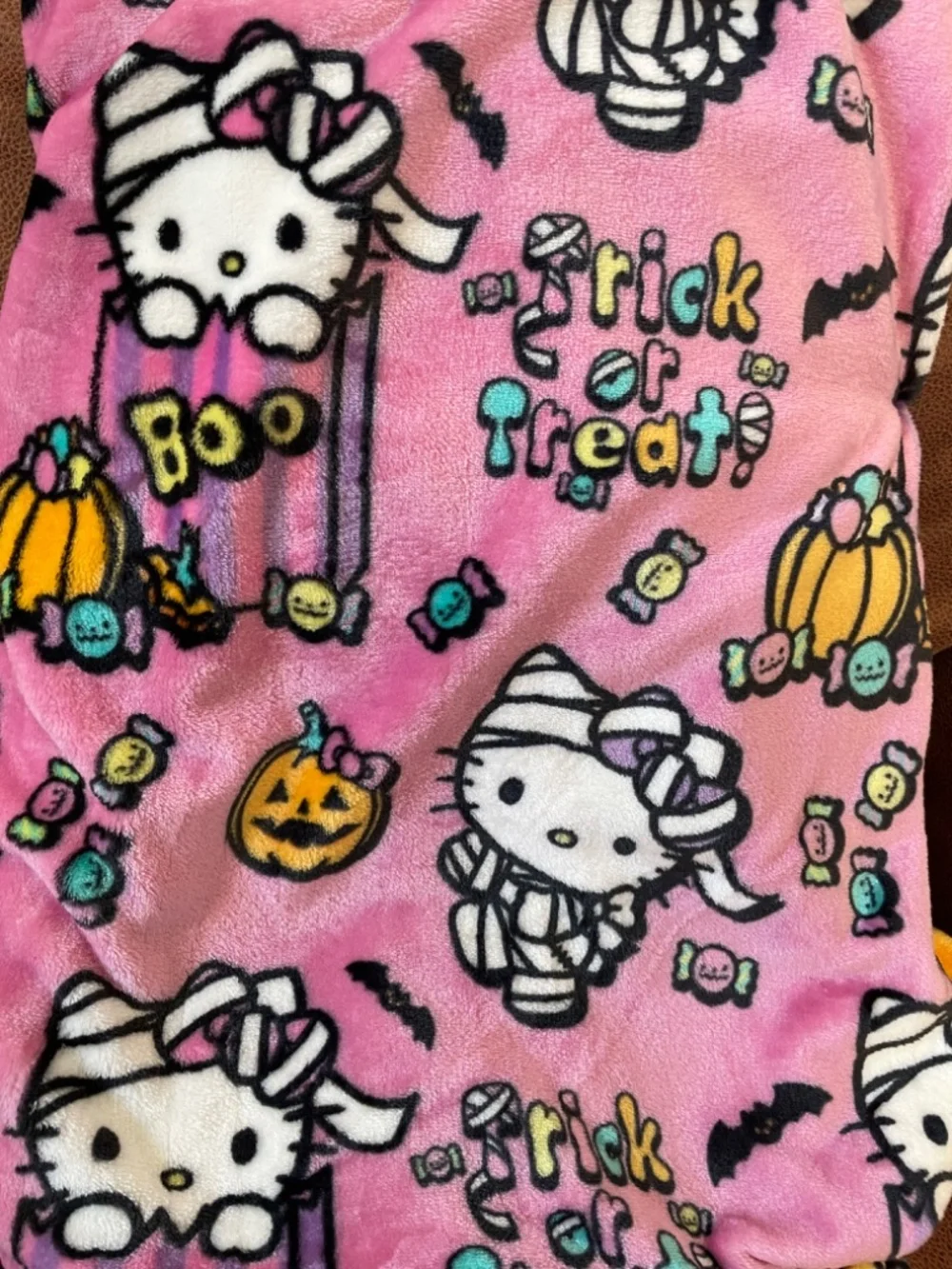 NEW! Sanrio Hello Kitty Halloween Blanket Throw 60 x 70 (2 pack)